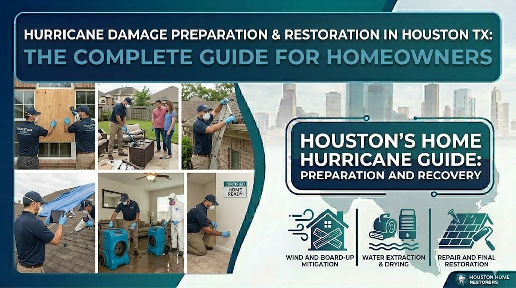 Hurricane Damage Preparation & Restoration in Houston