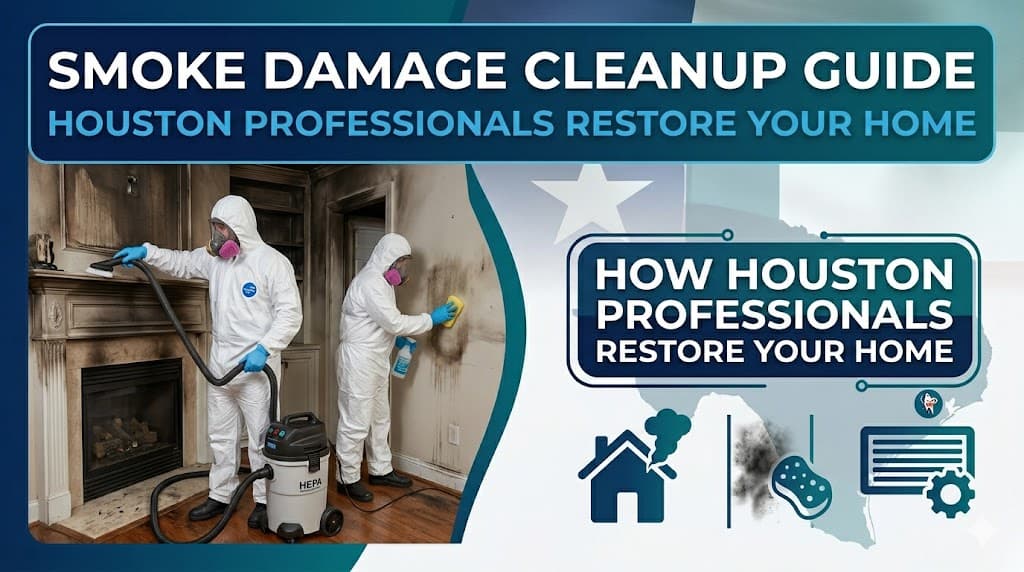 Smoke Damage Cleanup: A Complete Houston Homeowner's Guide